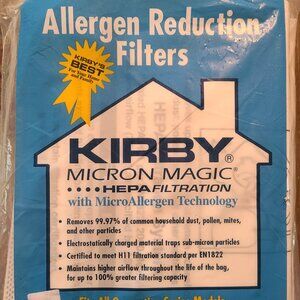 Kirby Allergan Reduction Vaccum Filters (pack of 3)